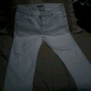 Carbon White Jeans